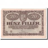 Hongrie, 20 Fillr, 1920, KM:43, 1920-10-02, TTB