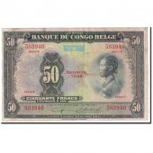 Belgian Congo, 50 Francs, 1946, KM:16d, EF(40-45)