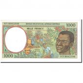 tats de lAfrique centrale, 1000 Francs, 1997, KM:402Ld, SPL+