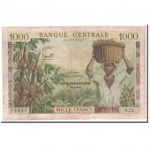 Cameroon, 1000 Francs, 1962, KM:12b, VF(30-35)