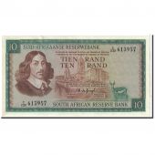 Afrique du Sud, 10 Rand, 1966, KM:113b, SPL+