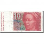 Suisse, 10 Franken, 1981, KM:53c, TTB