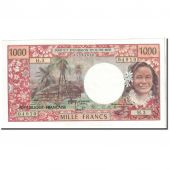 Tahiti, 1000 Francs, 1977, KM:27b, UNC(64)