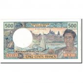 Tahiti, 500 Francs, 1977, KM:25b1, SPL+