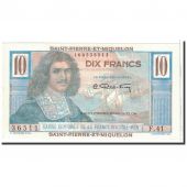 Saint-Pierre-et-Miquelon, 10 Francs, 1950, KM:23, SPL+