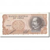Chile, 10 Escudos, 1967-1976, KM:143, UNC(63)