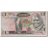 Zambia, 1 Kwacha, 1980, KM:23b, VF(20-25)