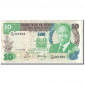 Kenya, 10 Shillings, 1988, 1988-07-01, KM:20g, EF(40-45)