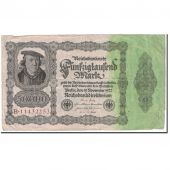 Germany, 50,000 Mark, 1922, KM:79, 1922-11-19, VF(30-35)
