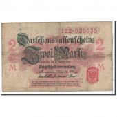 Germany, 2 Mark, 1914, KM:53, 1914-08-12, VG(8-10)