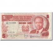 Kenya, 5 Shillings, 1984, 1984-07-01, KM:19c, EF(40-45)