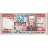 Banknote, Uruguay, 5000 Nuevos Pesos, 1983, KM:65a, UNC(65-70)