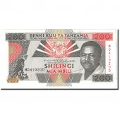 Billet, Tanzania, 200 Shilingi, 1993, KM:25b, SPL