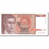 Banknote, Yugoslavia, 500 Dinara, 1991, KM:109, AU(55-58)