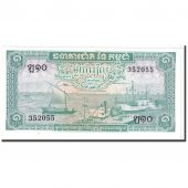 Banknote, Cambodia, 1 Riel, 1956, Undated, KM:4c, UNC(64)