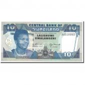 Banknote, Swaziland, 10 Emalangeni, 1995, Undated, KM:24a, UNC(63)