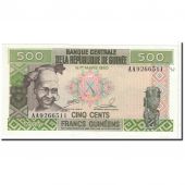 Banknote, Guinea, 500 Francs, 1985, KM:31a, AU(55-58)