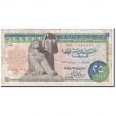 Banknote, Egypt, 25 Piastres, 1976, KM:47a, VF(20-25)