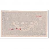 Billet, Indonsie, 10 Rupiah, 1948, 1948-01-01, KM:S190b, TTB