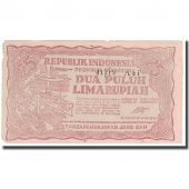 Billet, Indonsie, 25 Rupiah, 1948, 1948-01-17, KM:S191a, TTB