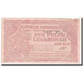 Billet, Indonsie, 25 Rupiah, 1948, 1948-01-17, KM:S191a, SUP