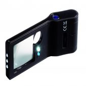 Loupe, noire, 15x, Leuchtturm:344177