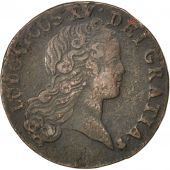 Louis XV, Sol au buste enfantin 1719 Reims, KM 439.7