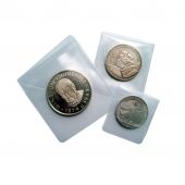 Coin pockets, 40x40 mm, Set of 50, Safe:1297
