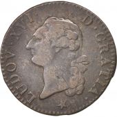 Louis XVI, Sol  l'Ecu 1790 Lille, KM 578.16