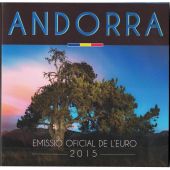 Andorra, Euro-Set, 1 Cent to 2 Euro, 2015, FDC