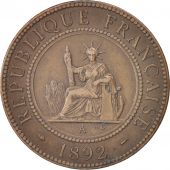 Indochine, 1 Cent 1892, KM 1