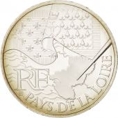 Vme Rpublique, 10 Euro Pays-De-La-Loire 2010, KM 1665