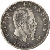 Italie, Victor Emmanuel II, 20 Centesimi 1863 Milan, KM 13.1