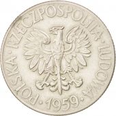 Pologne, Rpublique, 10 Zlotych 1959, KM Y50