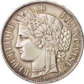 FRANCE, Crs, 5 Francs, 1851, Paris, KM:761.1, AU(50-53), Silver, Gadoury 719