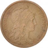 FRANCE, Dupuis, 2 Centimes, 1899, Paris, AU(50-53), Bronze, KM:841, Gadoury:107