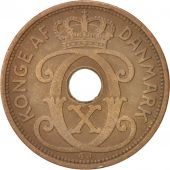 Denmark, Christian X, 5 re, 1929, Copenhagen, EF(40-45), Bronze, KM:828.2