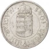 Hungary, 2 Peng, 1941, TTB, Aluminum, KM:522.1