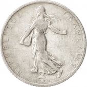FRANCE, Semeuse, Franc, 1904, Paris, VF(30-35), Silver, KM:844.1