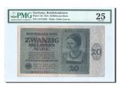 Allemagne, 20 Billions Mark 1924, PMG VF 25, Pick 138