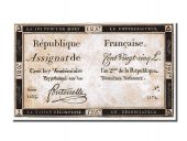 125 Livres type Domaines Nationaux, signed by Fontenelle