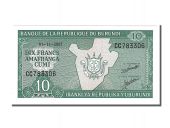 Burundi, 10 Francs type 1979-81