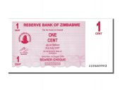 Zimbabwe, 1 Cent type Bearer Cheque