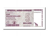 Zimbabwe, 5 000 000 000 Dollars type Agro-cheque