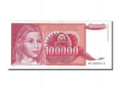 Yougoslavie, 100 000 Dinara type 1985-89