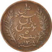 Tunisia, Ali Bey, 5 Centimes, 1891, Paris, EF(40-45), Bronze, KM:221, Lecompte71