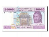 Guine Equatoriale, 10 000 Francs type 2002