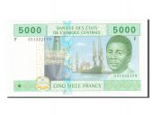 Equatorial Guinea, 5000 Francs type 2002