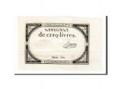 Assignats 5 Livres 5 Livres type Domaines Nationaux, signé Symon