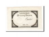 Assignats 5 Livres 5 Livres type Domaines Nationaux, signé Beurlier Bild